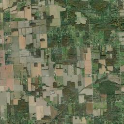 Saint Clair County Satellite Map