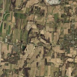 North Avon New York Satellite Map