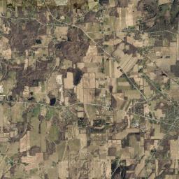 East Bloomfield New York Satellite Map