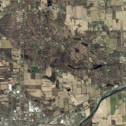 Packwood Corners New York Satellite Map