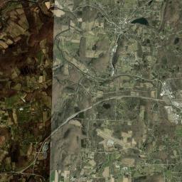 East Hoosick New York Satellite Map