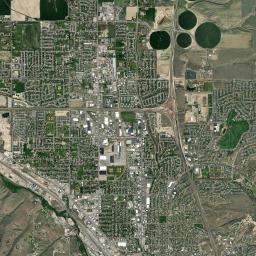 Chubbuck Satellite Map