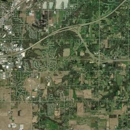 Hudsonville Satellite Map