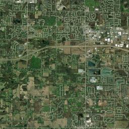 Byron Center Satellite Map
