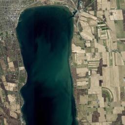 Teall Beach New York Satellite Map