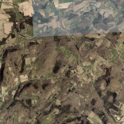 Woods Corners New York Satellite Map