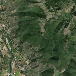 Campello sul Clitunno Satellite Map