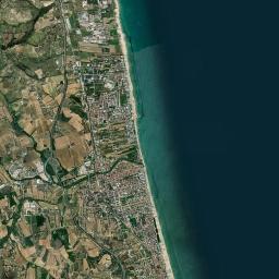 Alba Adriatica Satellite Map