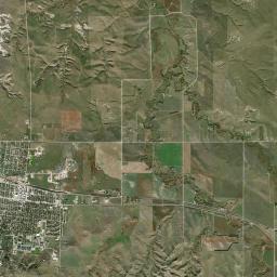 Chadron Satellite Map