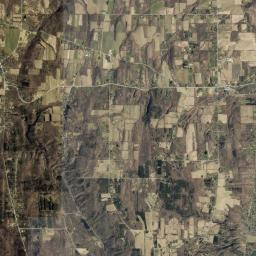 Richmond Center New York Satellite Map