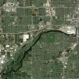 Lansing Satellite Map