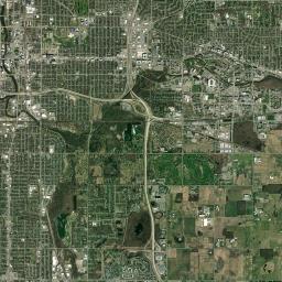 East Lansing Satellite Map