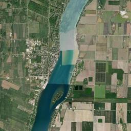 Marine City Satellite Map