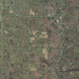 West Falls New York Satellite Map