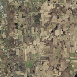 Warsaw New York Satellite Map