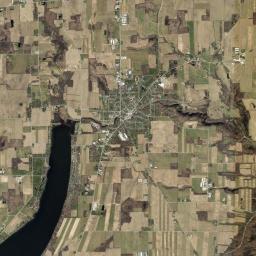 West Perry New York Satellite Map