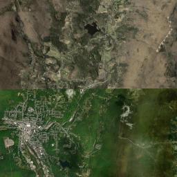 North Adams Satellite Map