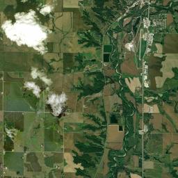 Cherokee County Satellite Map