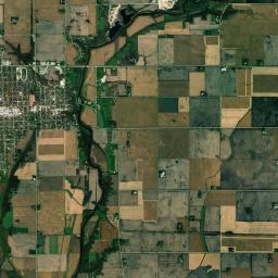 Dakota City Satellite Map