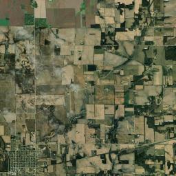 Brodhead Satellite Map
