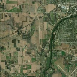 Rock County Satellite Map