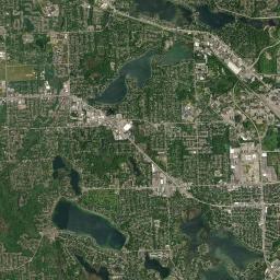 Oakland County Satellite Map