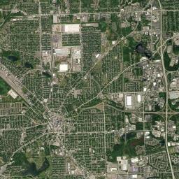 Pontiac Satellite Map