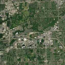 Rochester Hills Satellite Map