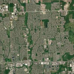 Macomb County Satellite Map