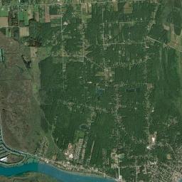 Algonac Satellite Map