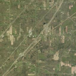 Pontiac New York Satellite Map