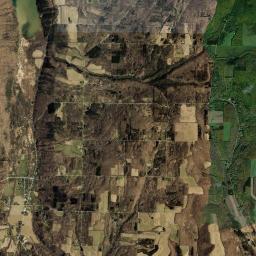 Springwater New York Satellite Map