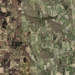 Halls Corner New York Satellite Map