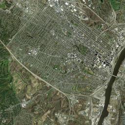 Rensselaer New York Satellite Map