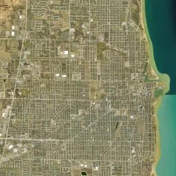Kenosha County Satellite Map