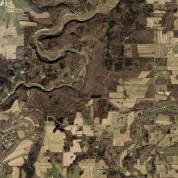 Portageville New York Satellite Map