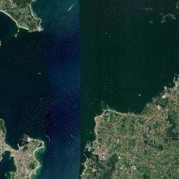 Vilaxoán Satellite Map