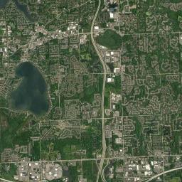 Walled Lake Satellite Map