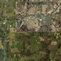 Yorkshire New York Satellite Map