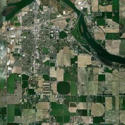 Burley Satellite Map