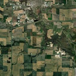 U.S. 20, Manchester, IA 52057, America Satellite Map