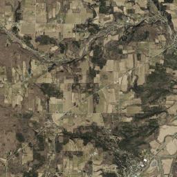 Hume New York Satellite Map