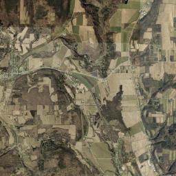 Burns New York Satellite Map