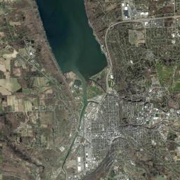 South Hill New York Satellite Map