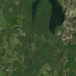 Newrys New York Satellite Map