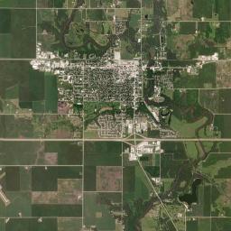 Webster City Satellite Map