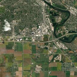 Black Hawk County Satellite Map