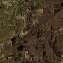Farmersville New York Satellite Map