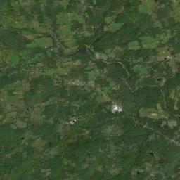 Oak Hill New York Satellite Map