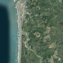 Gold Beach Satellite Map